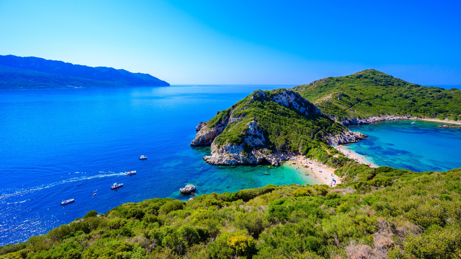 Corfu, Greece — Corfu Porto Timoni TGR